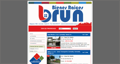 Desktop Screenshot of brunbienesraices.com.ar